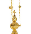 Gold Plated Orthodox Censer