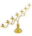 Solid Brass Candelabra 7 lights