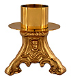 Brass Candlestick Holy Family