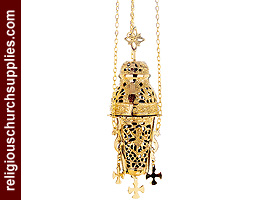 Brass Censer with ornaments