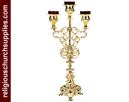 Orthodox Candlestick 3 Lights