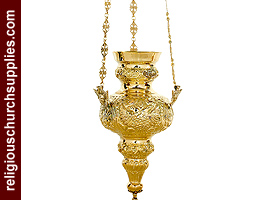 Brass Hanging Vigil Oil Candles