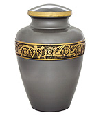 Enamel Brass Cremation Urn