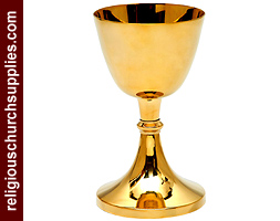 Brass Plain Chalice