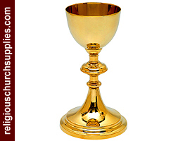 Solid Brass Chalice