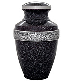 Enamel Brass Cremation Urn